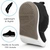imageSKYWHEEL Toddler Boys Girls Tennis Shoes Kids Slip On Barefoot Shoes Wide Casual Walking Running Sneakers for Little Kids301black Shoes for Toddler