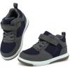 imageSKYWHEEL Toddler Boys Girls Tennis Shoes Kids Slip On Barefoot Shoes Wide Casual Walking Running Sneakers for Little Kids302grey Shoes for Toddler
