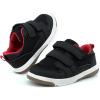 imageSKYWHEEL Toddler Boys Girls Tennis Shoes Kids Slip On Barefoot Shoes Wide Casual Walking Running Sneakers for Little Kids101toddler Black Shoes
