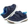 imageSKYWHEEL Toddler Boys Girls Tennis Shoes Kids Slip On Barefoot Shoes Wide Casual Walking Running Sneakers for Little Kids103toddler Navy Blue Shoes