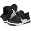 105-toddler Black White Shoes