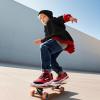 imageSKYWHEEL Kids Sneaker Boys Girls Light Up Shoes with Switch Breathable Athletic Casual Walking Tennis Shoes Boys Girls FootwearRedBlack Light Up Shoes With Switch