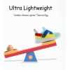 imageSKYWHEEL Toddler Tennis Shoes Boys Girls Barefoot Slip On Shoes Kids Lightweight Breathable Sports Sneakers for Walking RunningBlueGreen