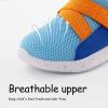 imageSKYWHEEL Toddler Tennis Shoes Boys Girls Barefoot Slip On Shoes Kids Lightweight Breathable Sports Sneakers for Walking RunningMulticolor