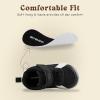 imageSKYWHEEL Toddler Wide Toe Box Barefoot Shoes Boys Sneakers Kids Tennis Shoes Comfort Lightweight Zero Drop Walking Shoe for IndoorOutdoor PlayBlack Toddler Shoes