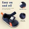 imageSKYWHEEL Toddler Wide Toe Box Barefoot Shoes Boys Sneakers Kids Tennis Shoes Comfort Lightweight Zero Drop Walking Shoe for IndoorOutdoor PlayNavy Toddler Shoes