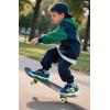 imageSKYWHEEL Kids Sneakers for Boys Girls Skate Shoes Lace up Athletic Running Walking Light Up Tennis Shoes Size 11 to Big Kids Size 3NavyGreen Light Up Shoes With Switch