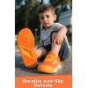 imageSKYWHEEL Kids Sneakers for Boys Girls Skate Shoes Lace up Athletic Running Walking Light Up Tennis Shoes Size 11 to Big Kids Size 3Orange Light Up Shoes With Switch