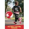 imageSKYWHEEL Kids Sneakers for Boys Girls Skate Shoes Lace up Athletic Running Walking Light Up Tennis Shoes Size 11 to Big Kids Size 3RedBlack Light Up Shoes With Switch