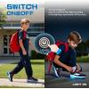 imageSKYWHEEL Kids Sneakers for Boys Light Up Shoes with Switch Tennis Running Athletic Shoes Toddler Size 10 to Big Kids Size 5Navy Kids Ligth Up Shoes