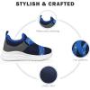 imageSKYWHEEL Toddler Boy Cushioning Breathable Tennis Running Athletic Sneakers Size 10 Blue Navy