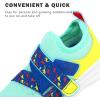 imageSKYWHEEL Toddler Boy Shoes Cushioning Breathable Tennis Running Athletic Sneakers Size 8 Fresh Green