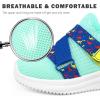 imageSKYWHEEL Toddler Boy Shoes Cushioning Breathable Tennis Running Athletic Sneakers Size 8 Fresh Green