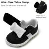 imageSKYWHEEL Toddler Boys Girls Shoes Wide Toe Box Barefoot Casual Walking Running Sneakers for Toddler and Little KidsBlack White Toddler Boys Shoes