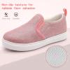 imageSKYWHEEL Toddler Girls Boys Kids Canvas Slip On Sneakers for Walking Casual Tennis Loafers for Toddler Little Kid115pink