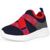 imageSKYWHEEL Little Boys Athletic Shoes Cushioning Running AntiSlip Shoes Little Kids Slip on Sneakers Size 11 Red Navy