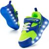 Green Light Up Shoes for Boys