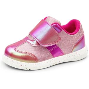 imageSKYWHEEL Toddler Boys Girls Shoes Wide Toe Box Barefoot Casual Walking Running Sneakers for Toddler and Little KidsPink Fuchsia Toddler Girls Shoes
