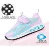 imageSKYWHEEL Light Up Sneakers for Toddlers EasyOn with Hook ampamp Loop Lightweight Breathable and SoftPurple Toddler Light Up Shoes