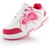 White/Pink Light Up Shoes With Switch