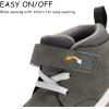 imageSKYWHEEL Toddler Shoes Boys Ankle Support Boots High Top Casual Stain Resistant Sneakers for Fall Winter and SpringGrey Boys Boots