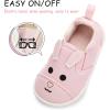imageSKYWHEEL Toddler Slip On Shoes Wide Toe Box Barefoot Casual Canvas Walking Tennis Shoes for Boys Girls Cute SneakersSnuggle Bunny