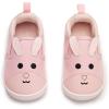 imageSKYWHEEL Toddler Slip On Shoes Wide Toe Box Barefoot Casual Canvas Walking Tennis Shoes for Boys Girls Cute SneakersSnuggle Bunny