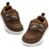 Brown Toddler Boys Sneakers