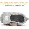 imageSKYWHEEL Toddler Boys Shoes Wide Barefoot Casual Walking Running Shoe for Toddlers Tennis SlipOn Cartoon Sneakers for Little Kids Comfortable DurableToddler Grey Koala Shoes