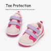 imageSKYWHEEL Toddler Boys Girls Tennis Shoes Kids Slip On Barefoot Shoes Wide Casual Walking Running Sneakers for Little Kids117toddler Pink Shoes for Girls