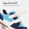 imageSKYWHEEL Toddler Boys Girls Tennis Shoes Kids Slip On Barefoot Shoes Wide Casual Walking Running Sneakers for Little Kids119blue Toddler Boys Shoes