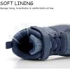 imageSKYWHEEL Toddler Boys Girls Tennis Shoes Kids Slip On Barefoot Shoes Wide Casual Walking Running Sneakers for Little Kids304navy Toddler High Top Shoes