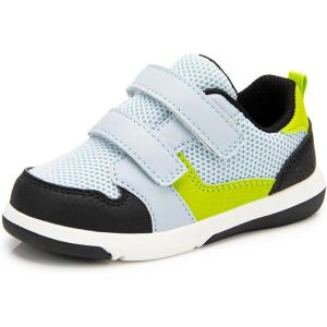 imageSKYWHEEL Toddler Boys Girls Tennis Shoes Kids Slip On Barefoot Shoes Wide Casual Walking Running Sneakers for Little Kids118toddler Boys Shoes Grey Blue