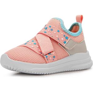 imageSKYWHEEL Toddler Boys Girls Tennis Shoes Breathable Mesh Lightweight Slip On Walking Running Athletic SneakersPink Toddler Slip on Shoes