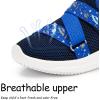 imageSKYWHEEL Toddler Tennis Shoes for Boys Girls Slip On Lightweight Breathable Mesh Sneakers for Walking RunningNavy Toddler Shoes