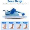 imageSKYWHEEL Toddler Wide Toe Box Barefoot Shoes Boys Sneakers Kids Tennis Shoes Comfort Lightweight Zero Drop Walking Shoe for IndoorOutdoor PlayBlue Toddler Shoes