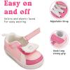 imageSKYWHEEL Toddler Wide Toe Box Barefoot Shoes Boys Sneakers Kids Tennis Shoes Comfort Lightweight Zero Drop Walking Shoe for IndoorOutdoor PlayPink Toddler Shoes