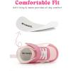 imageSKYWHEEL Toddler Wide Toe Box Barefoot Shoes Boys Sneakers Kids Tennis Shoes Comfort Lightweight Zero Drop Walking Shoe for IndoorOutdoor PlayPink Toddler Shoes