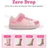 imageSKYWHEEL Toddler Wide Toe Box Barefoot Shoes Boys Sneakers Kids Tennis Shoes Comfort Lightweight Zero Drop Walking Shoe for IndoorOutdoor PlayPink Toddler Shoes