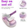 imageSKYWHEEL Toddler Wide Toe Box Barefoot Shoes Boys Sneakers Kids Tennis Shoes Comfort Lightweight Zero Drop Walking Shoe for IndoorOutdoor PlayPurple Toddler Shoes