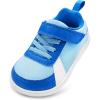 imageSKYWHEEL Toddler Wide Toe Box Barefoot Shoes Boys Sneakers Kids Tennis Shoes Comfort Lightweight Zero Drop Walking Shoe for IndoorOutdoor PlayBlue Toddler Shoes