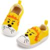 imageSKYWHEEL Toddler Slip On Tennis Shoes for Boys Girls Easy OnOff Shoes with Cartoon Animal Patterns Size 5678910Brave Lion
