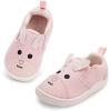 imageSKYWHEEL Toddler Slip On Tennis Shoes for Boys Girls Easy OnOff Shoes with Cartoon Animal Patterns Size 5678910Snuggle Bunny