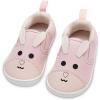 imageSKYWHEEL Toddler Slip On Tennis Shoes for Boys Girls Easy OnOff Shoes with Cartoon Animal Patterns Size 5678910Snuggle Bunny