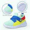 imageSKYWHEEL Toddler Tennis Shoes Boys Girls Barefoot Slip On Shoes Kids Lightweight Breathable Sports Sneakers for Walking Running201toddler Boy Blue Shoes