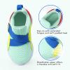 imageSKYWHEEL Toddler Tennis Shoes Boys Girls Barefoot Slip On Shoes Kids Lightweight Breathable Sports Sneakers for Walking Running201toddler Boy Blue Shoes