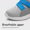imageSKYWHEEL Toddler Tennis Shoes Boys Girls Barefoot Slip On Shoes Kids Lightweight Breathable Sports Sneakers for Walking RunningGrey Toddler Shoes