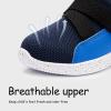 imageSKYWHEEL Toddler Tennis Shoes Boys Girls Barefoot Slip On Shoes Kids Lightweight Breathable Sports Sneakers for Walking RunningNavy Toddler Shoes