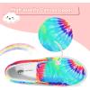 imageMIXIN Girls Sneakers Slip On Shoes Comfort Casual Low Top Fashion Flats Tennis Walking Casual Shoes for LittleBig Kids Multicoloured 4 M
