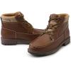 imageMIXIN Mens Boots Casual Chukka Faux Leather Hard Sole Dress shoesBrown